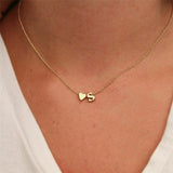 Mallory - Love Initial Letter Necklace — bringing modern charm to your space. Mallory - Love Initial Letter Necklace — bringing modern charm to your space.