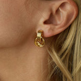 Nora - Layered Hoop Earrings — perfect for those who value comfort and design. Nora - Layered Hoop Earrings — perfect for those who value comfort and design.