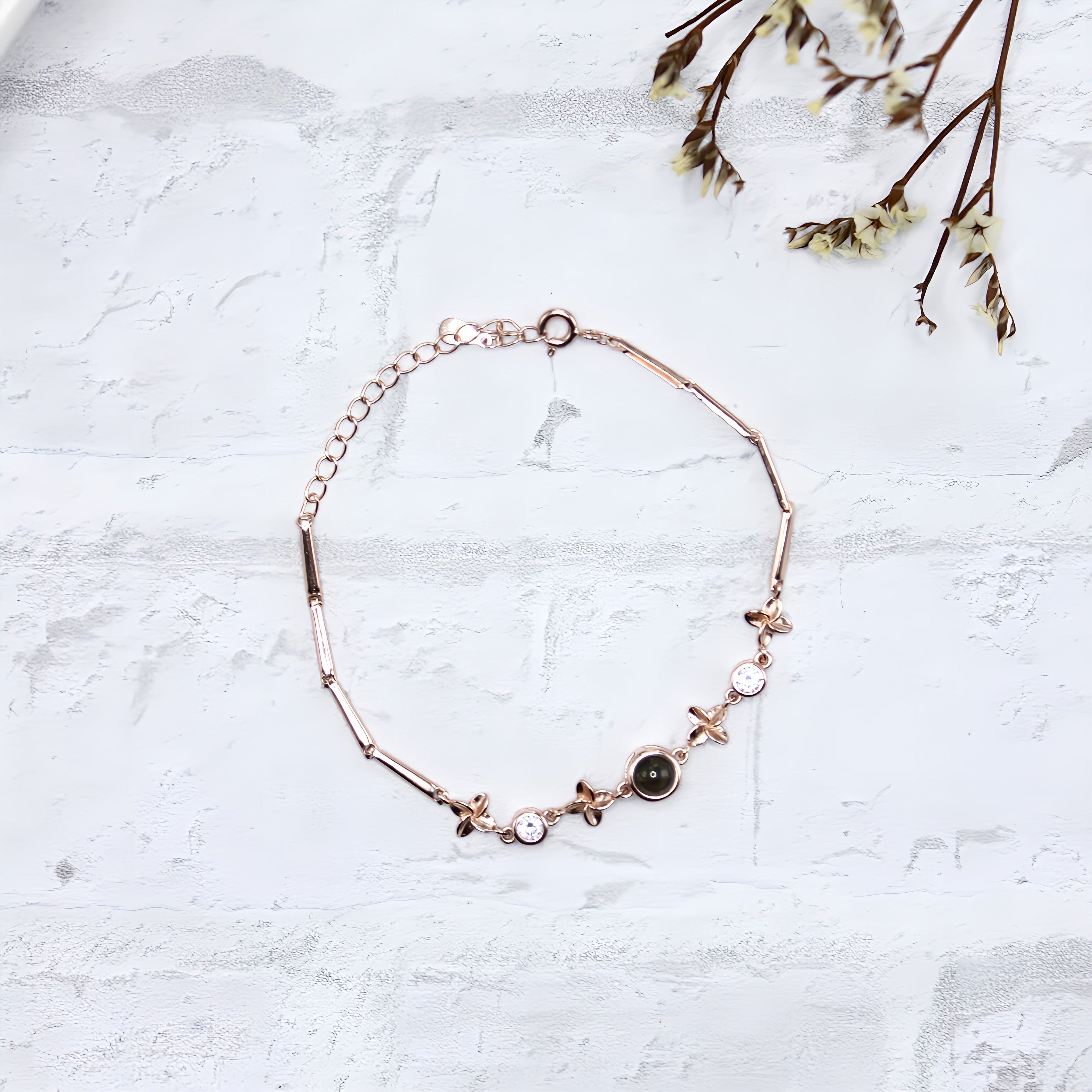 Magic Clover Projection Bracelet — made with care and attention to detail. Magic Clover Projection Bracelet — made with care and attention to detail.