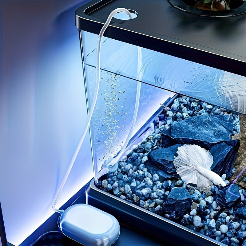 Grand aquarium avec couvercle - Aquarium robuste pour poissons et tortues, facile à nettoyer grâce à son couvercle ouvert