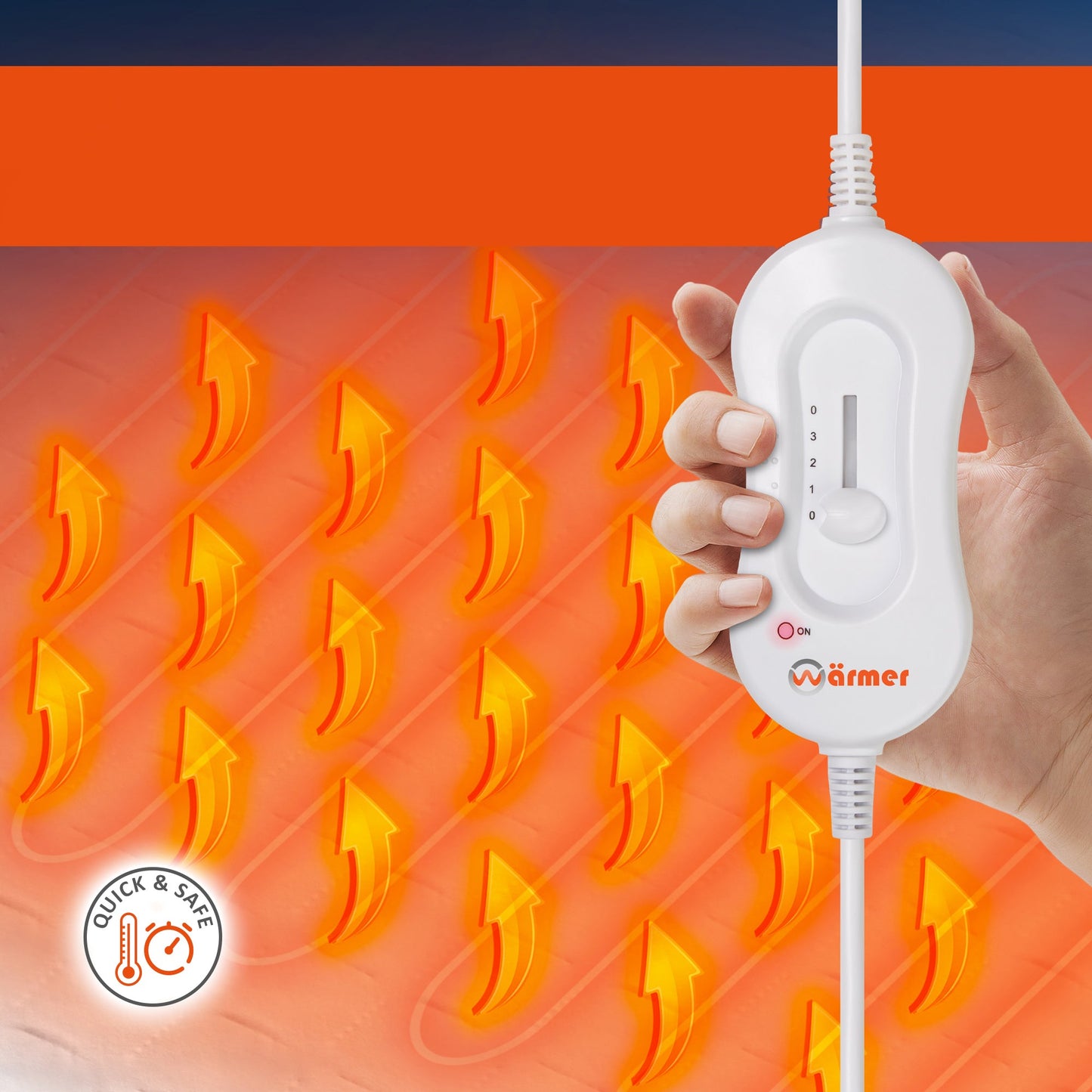 Télécommande de remplacement pour couverture chauffante, pour plus de chaleur et de confort