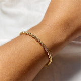 Harper - Rope Chain Bracelet — crafted for everyday quality. Harper - Rope Chain Bracelet — crafted for everyday quality.