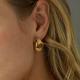 Nora - Layered Hoop Earrings — perfect for those who value comfort and design. Nora - Layered Hoop Earrings — perfect for those who value comfort and design.