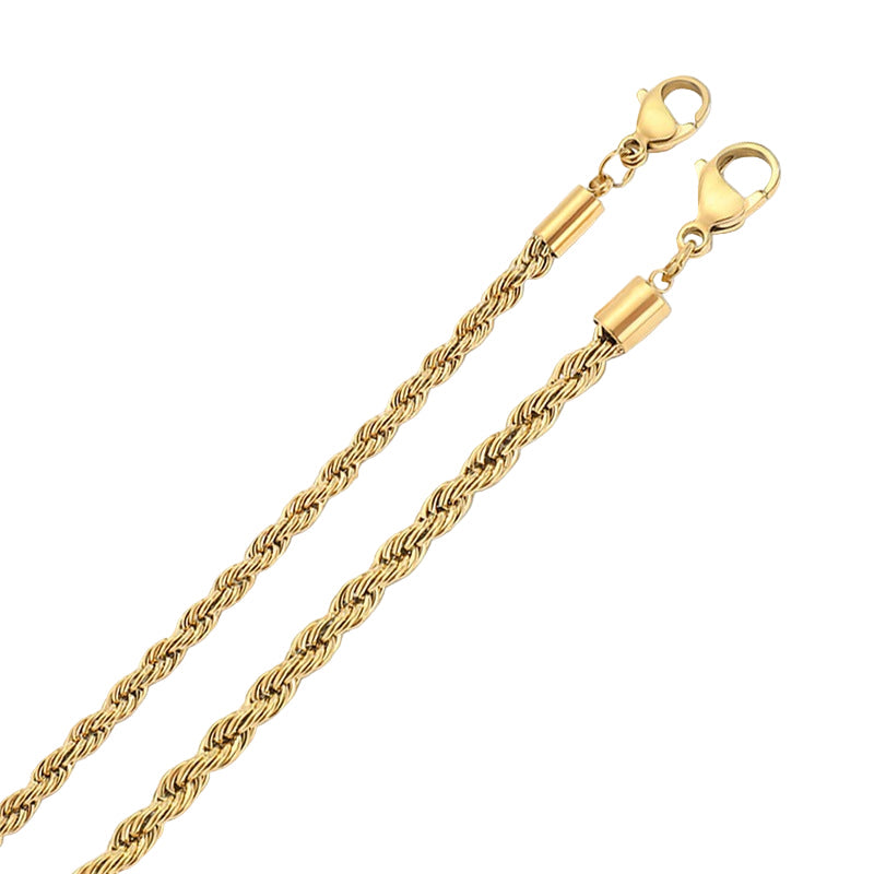 Harper - Rope Chain Bracelet — crafted for everyday quality. Harper - Rope Chain Bracelet — crafted for everyday quality.