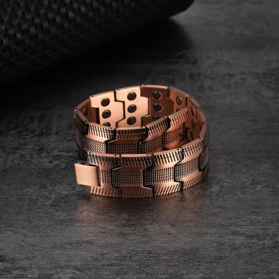 Adrian - Copper Magnetic Bracelet — crafted for everyday quality. Adrian - Copper Magnetic Bracelet — crafted for everyday quality.