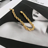 Harper - Rope Chain Bracelet — crafted for everyday quality. Harper - Rope Chain Bracelet — crafted for everyday quality.