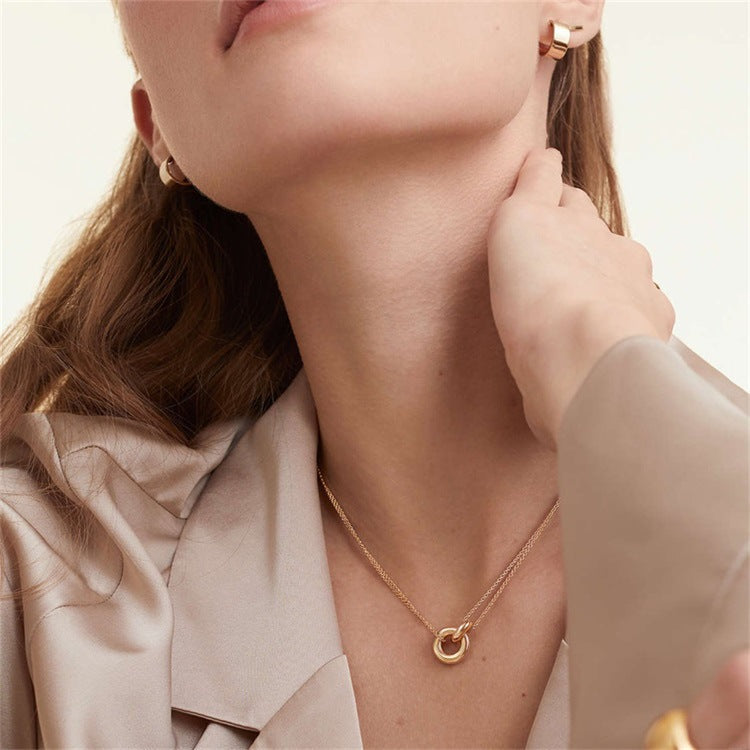 Millie - Gold Chain Necklace — bringing modern charm to your space. Millie - Gold Chain Necklace — bringing modern charm to your space.