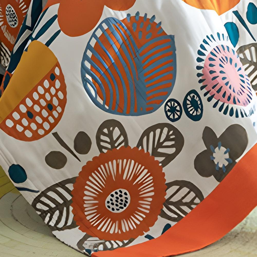 Boho Floral Throw Blanket for Cozy Home Decor and Gifts