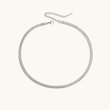 Flora - Bold Herringbone Necklace — bringing modern charm to your space. Flora - Bold Herringbone Necklace — bringing modern charm to your space.