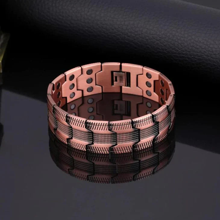 Adrian - Copper Magnetic Bracelet — crafted for everyday quality. Adrian - Copper Magnetic Bracelet — crafted for everyday quality.