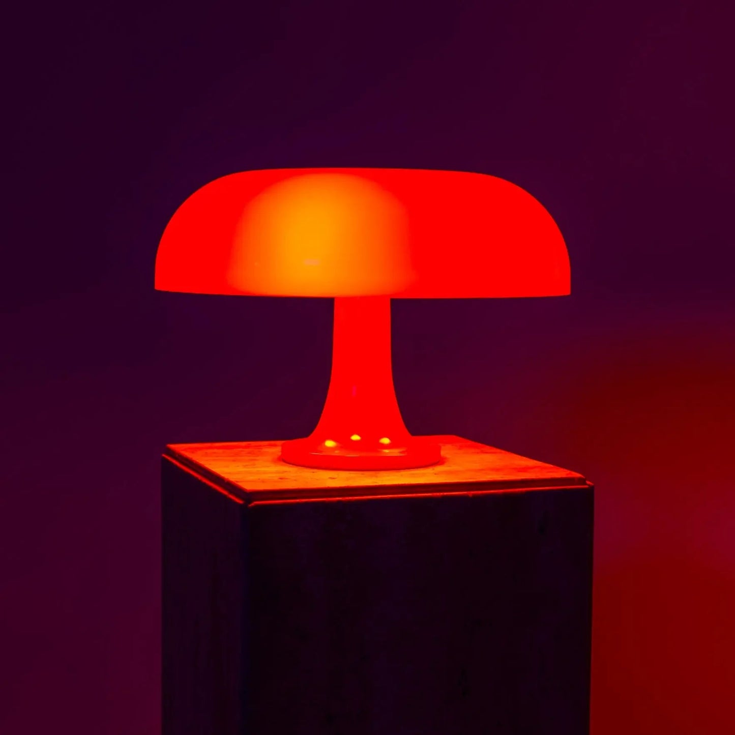 Lampe de table champignon