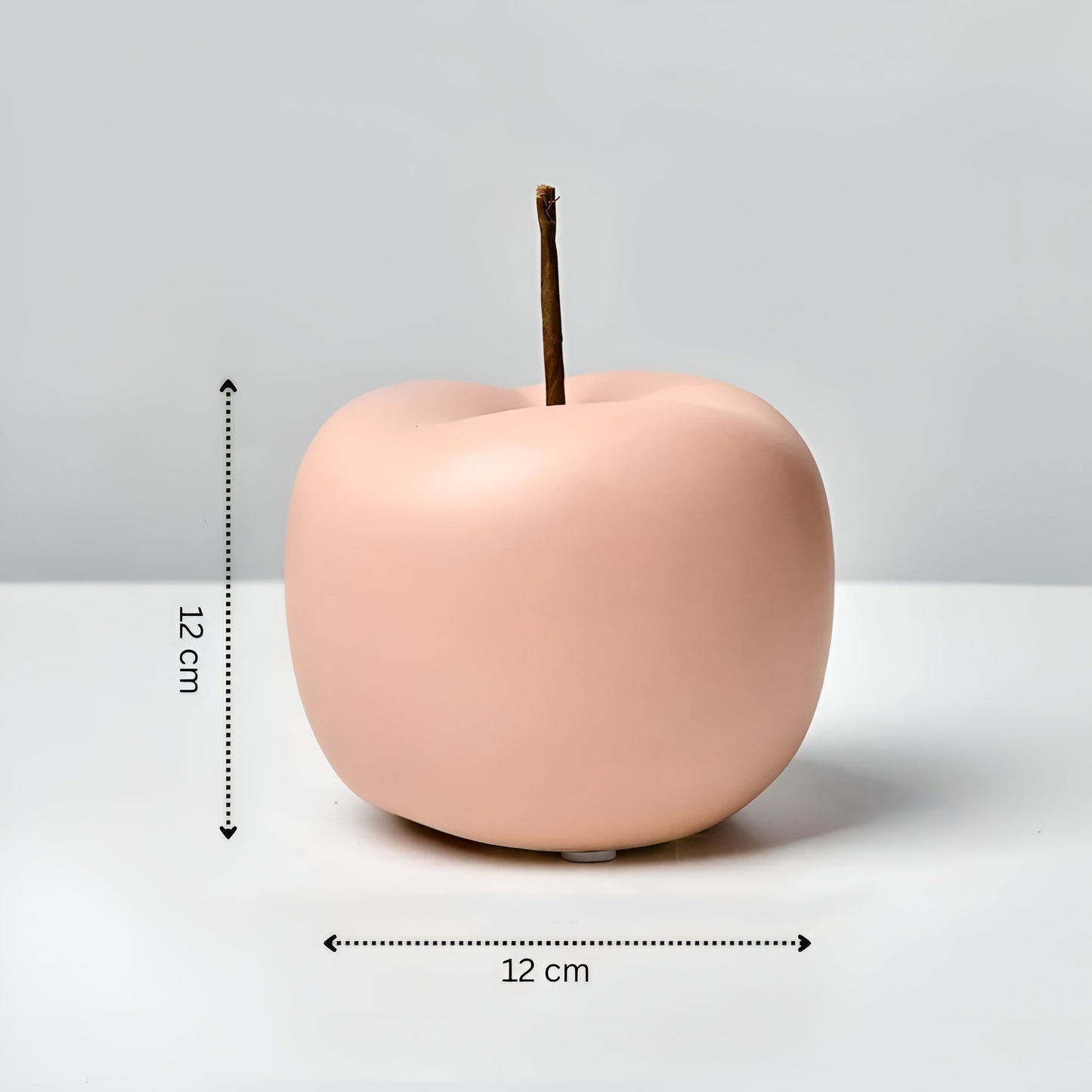 Ornements décoratifs en céramique en forme de pomme pour la maison et les fêtes