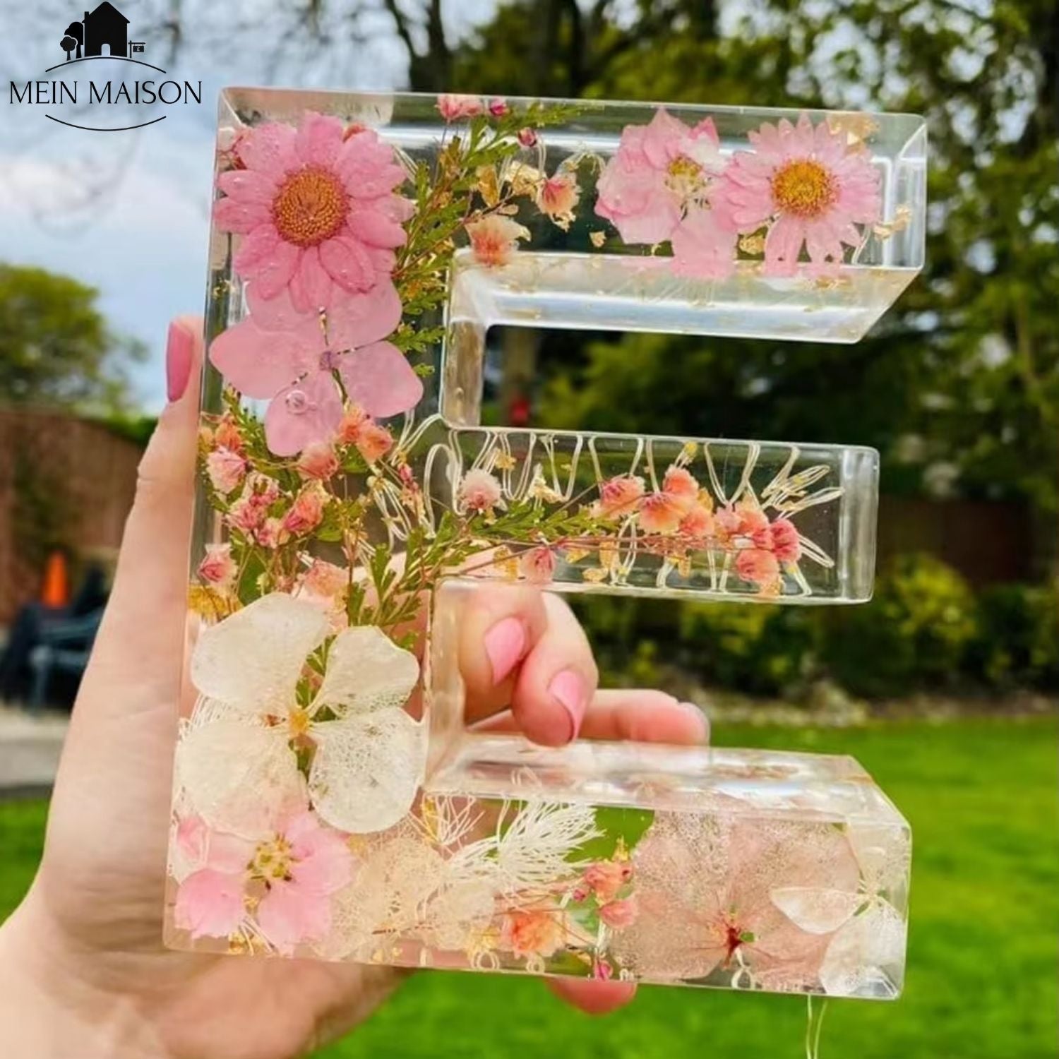 50% RABATT | FloraLetter™ - Florale Buchstabenlampen aus Harz