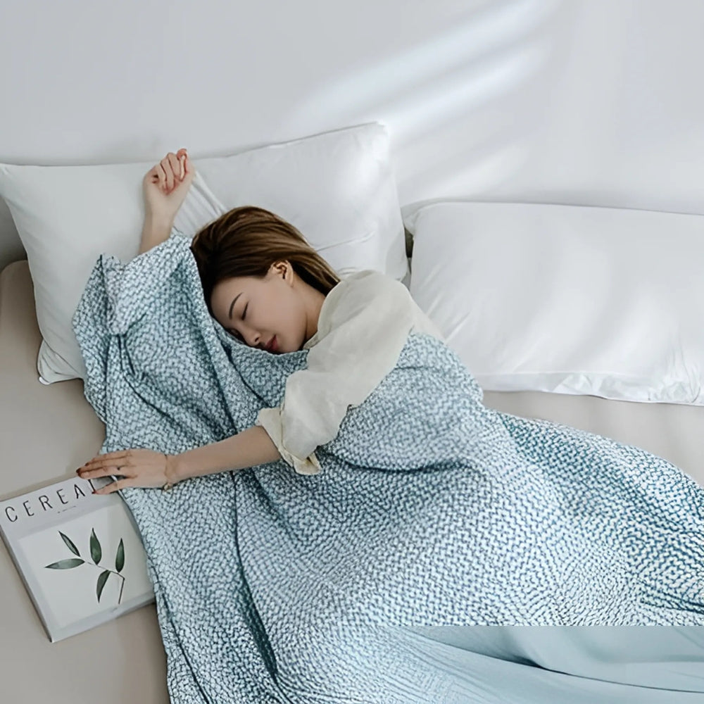 Plaid en coton doux pour une décoration intérieure chaleureuse et confortable