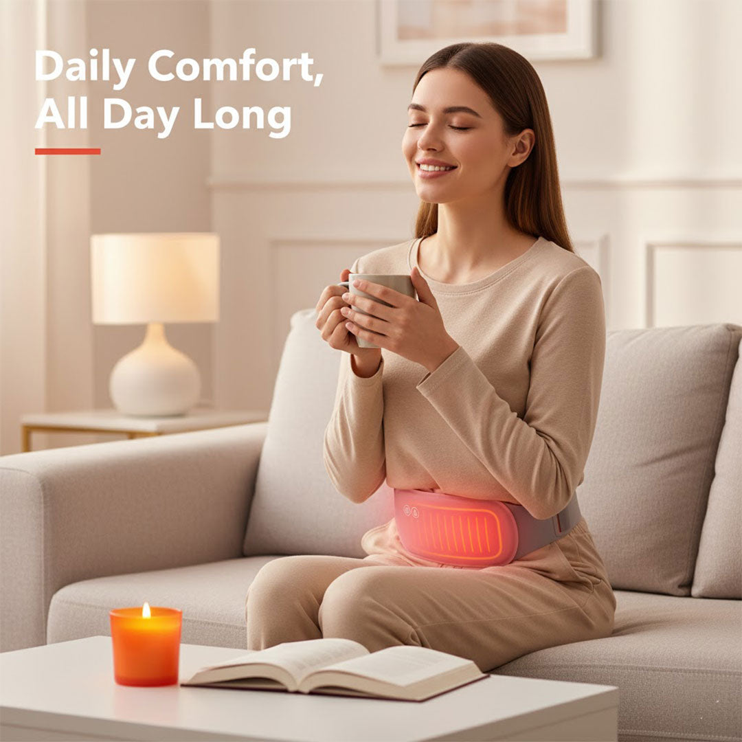 Heizgurt - Température réglable - Wiederaufladbares Design