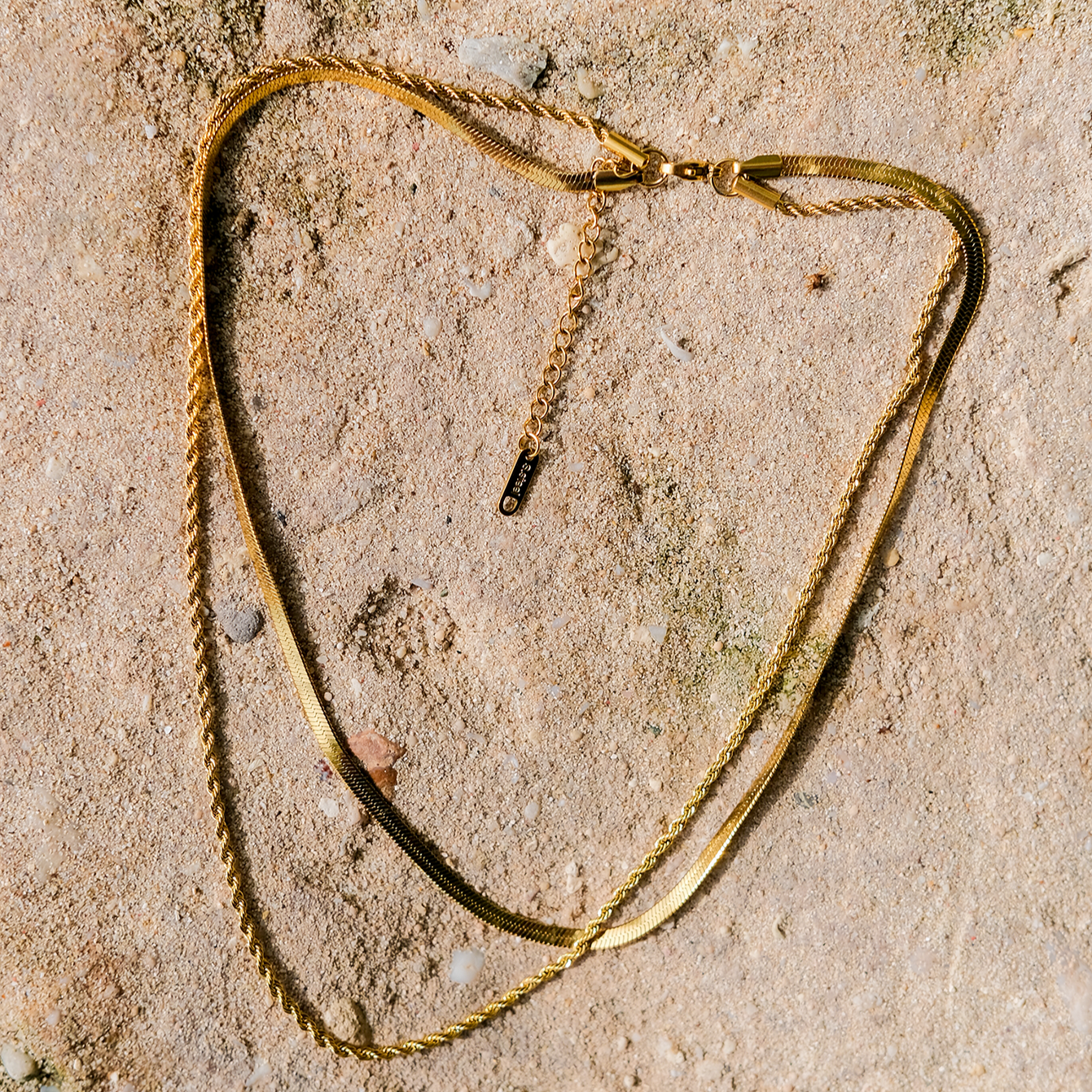 Sienna - Layered Gold Chain Necklace — crafted for everyday quality. Sienna - Layered Gold Chain Necklace — crafted for everyday quality.
