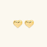 Tegan - Heart Earrings — bringing modern charm to your space. Tegan - Heart Earrings — bringing modern charm to your space.