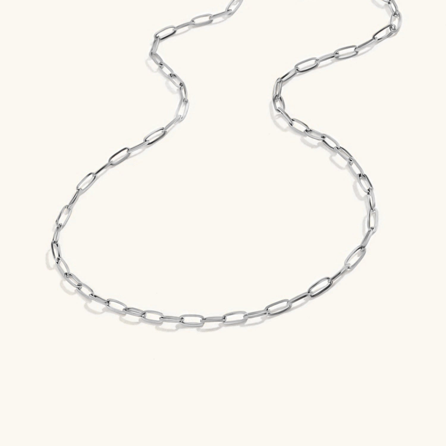 Esther - Chain Loops Necklace — made with care and attention to detail. Esther - Chain Loops Necklace — made with care and attention to detail.
