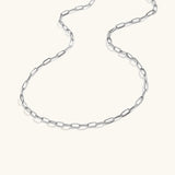 Esther - Chain Loops Necklace — made with care and attention to detail. Esther - Chain Loops Necklace — made with care and attention to detail.
