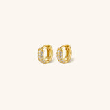 Lena - Chunky Huggie Earrings — bringing modern charm to your space. Lena - Chunky Huggie Earrings — bringing modern charm to your space.
