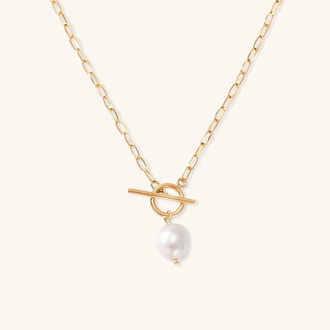 Gigi - Freshwater Pearl Necklace — made with care and attention to detail. Gigi - Freshwater Pearl Necklace — made with care and attention to detail.