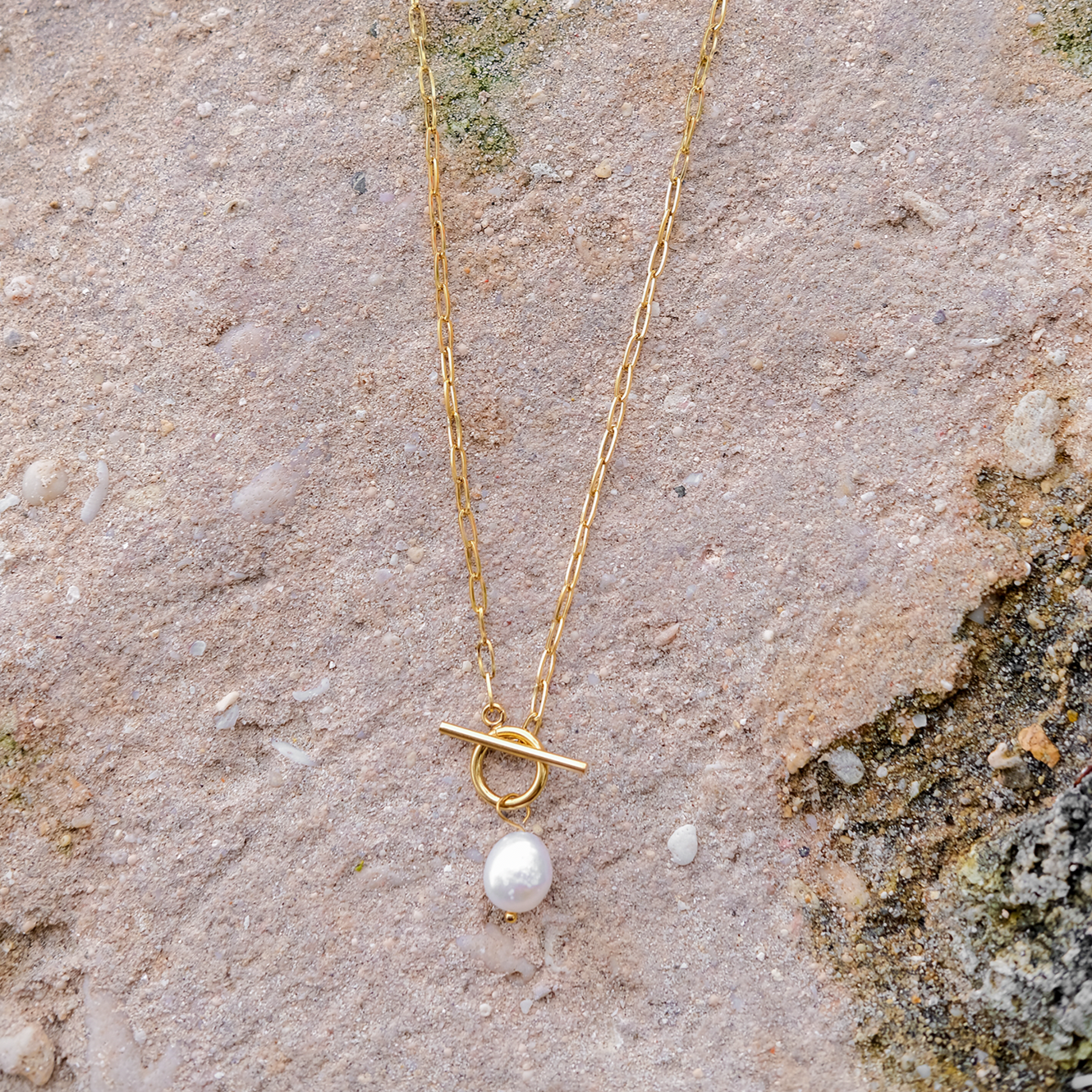 Gigi - Freshwater Pearl Necklace — made with care and attention to detail. Gigi - Freshwater Pearl Necklace — made with care and attention to detail.