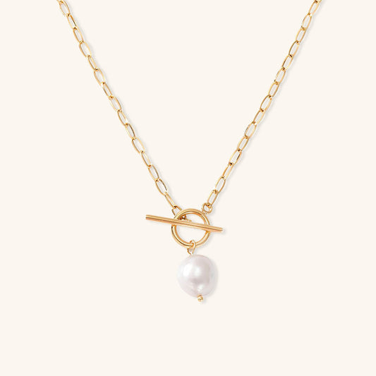 Gigi - Freshwater Pearl Necklace — made with care and attention to detail.