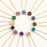 Giselle - Birthstone Necklace — perfect for those who value comfort and design. Giselle - Birthstone Necklace — perfect for those who value comfort and design.