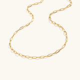Esther - Chain Loops Necklace — made with care and attention to detail. Esther - Chain Loops Necklace — made with care and attention to detail.