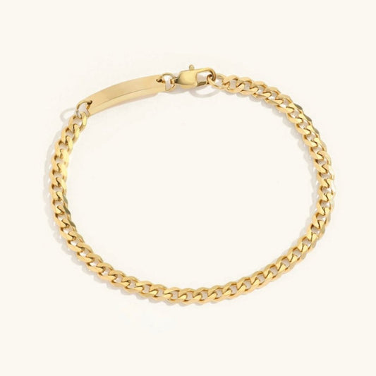Rosemary - Bar Link Chain Bracelet — perfect for those who value comfort and design.
