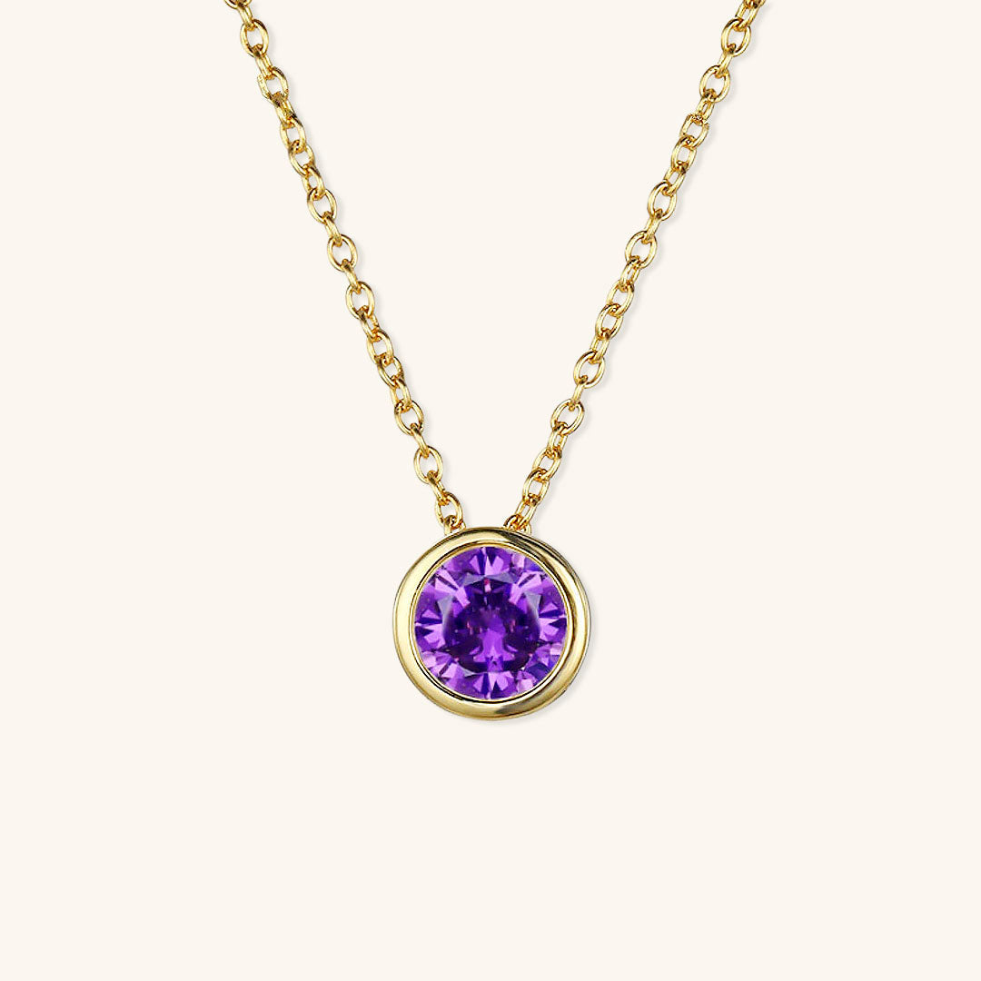 Giselle - Birthstone Necklace — perfect for those who value comfort and design. Giselle - Birthstone Necklace — perfect for those who value comfort and design.