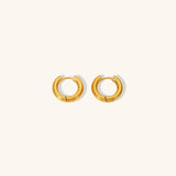 Annette - Round Hoop Earrings — perfect for those who value comfort and design. Annette - Round Hoop Earrings — perfect for those who value comfort and design.