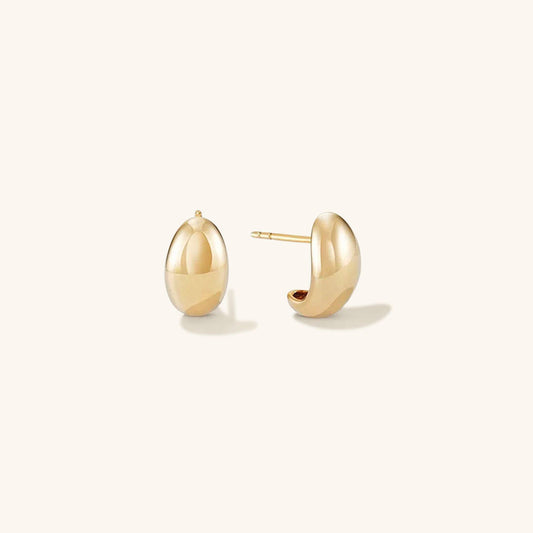Lindsay - Smooth Huggie Earrings — designed to inspire your lifestyle.
