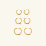 Bea - Classic Round Hoop Earrings — perfect for those who value comfort and design. Bea - Classic Round Hoop Earrings — perfect for those who value comfort and design.