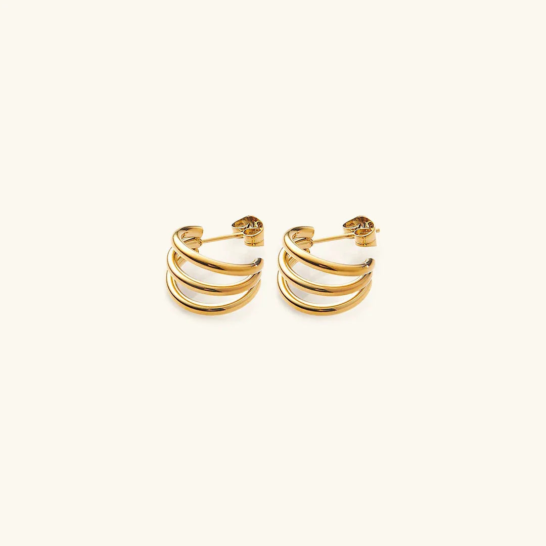 Peyton - Curve Earrings — designed to inspire your lifestyle. Peyton - Curve Earrings — designed to inspire your lifestyle.