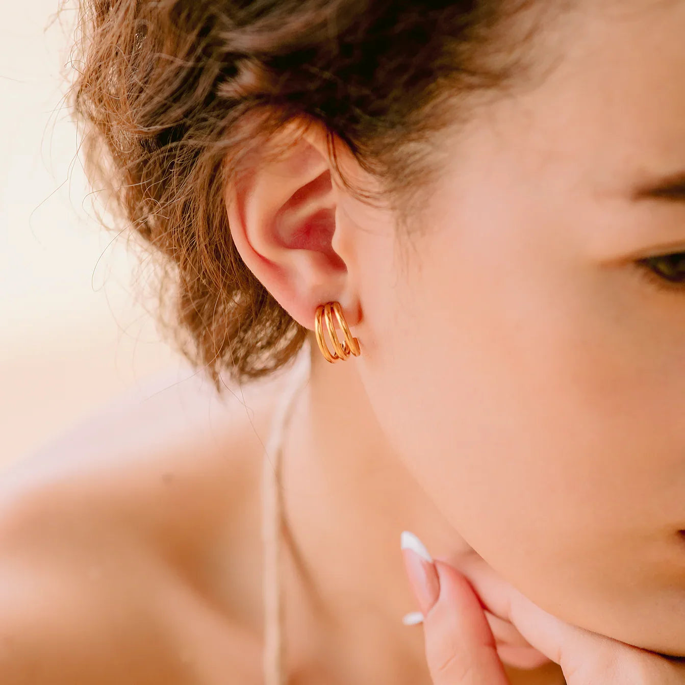 Peyton - Curve Earrings — designed to inspire your lifestyle. Peyton - Curve Earrings — designed to inspire your lifestyle.