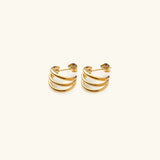 Peyton - Curve Earrings — designed to inspire your lifestyle. Peyton - Curve Earrings — designed to inspire your lifestyle.