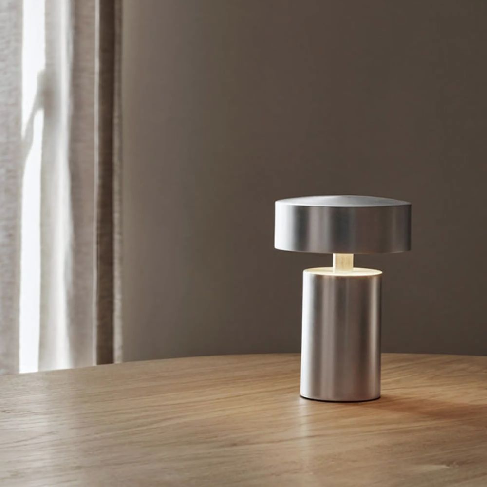 Lampe de table LED moderne - Design colonne élégant pour la maison et le bureau