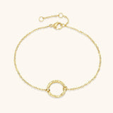 Oona - Hoop Bracelet — made with care and attention to detail. Oona - Hoop Bracelet — made with care and attention to detail.