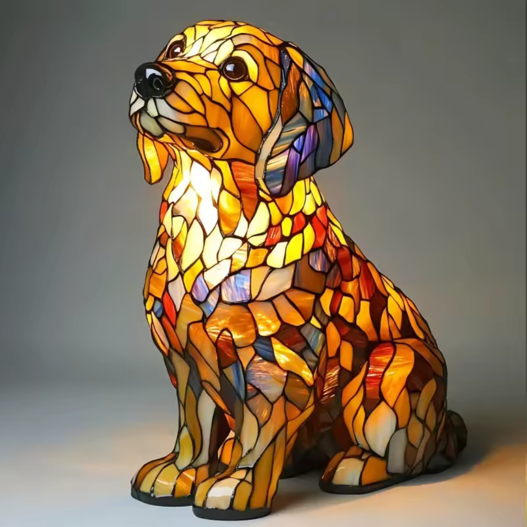Licht Hund - Die handgefertigte Lampe, die Herzen zum Strahlen bringt