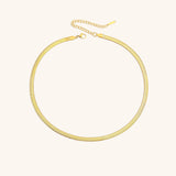 Flora - Bold Herringbone Necklace — bringing modern charm to your space. Flora - Bold Herringbone Necklace — bringing modern charm to your space.
