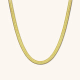 Emma - Bold Herringbone Necklace — crafted for everyday quality. Emma - Bold Herringbone Necklace — crafted for everyday quality.