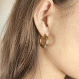 Zadie - Hoop Earrings — perfect for those who value comfort and design. Zadie - Hoop Earrings — perfect for those who value comfort and design.