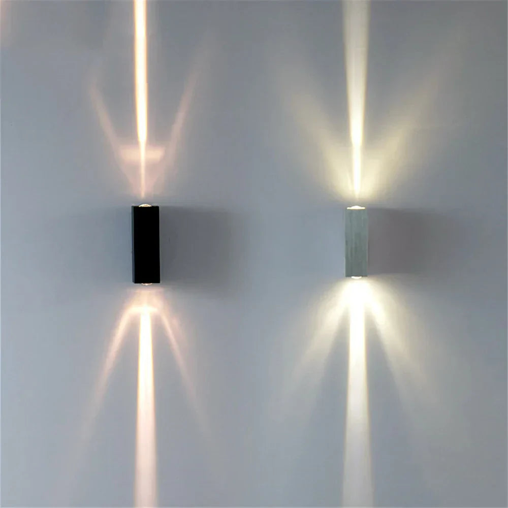 LED Außenwandleuchte Virelo Beam | IP65 wasserdicht | Aluminiumgehäuse | Für Garten, Terrasse & Fassade | 85–265 V