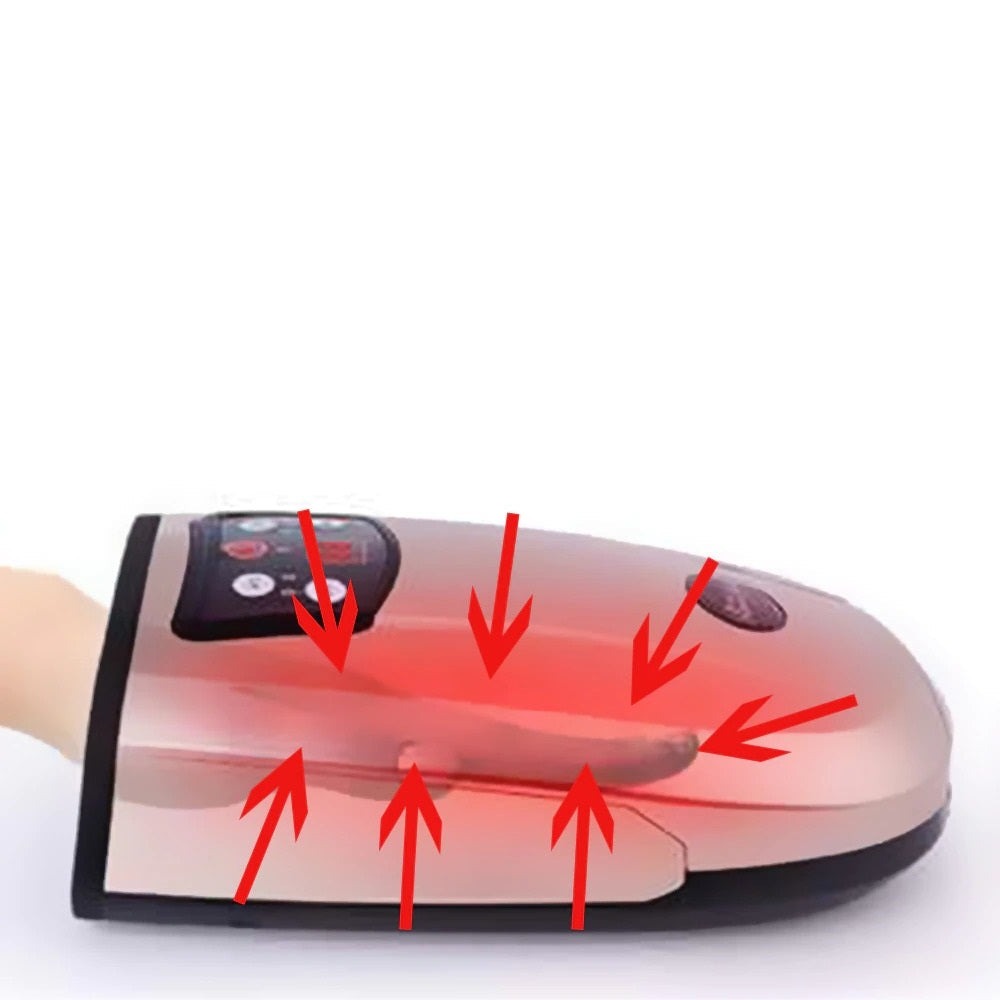 Handmassagegerät - Luftkompression - Finger- und Handflächenmassagegerät