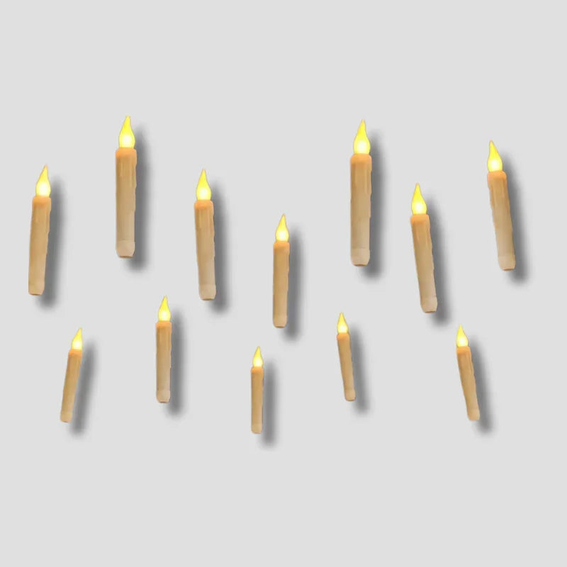 Hängende Kerzen - Fernbedienung - Flammenlose Beleuchtung