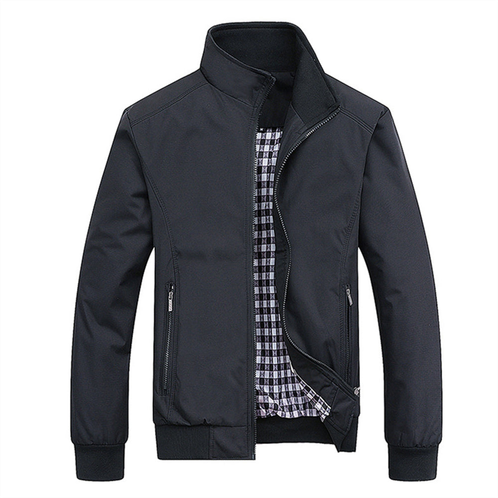 Harrington-Jacke | Reißverschluss | Eau potable | Coupe-vent | Veste Homme
