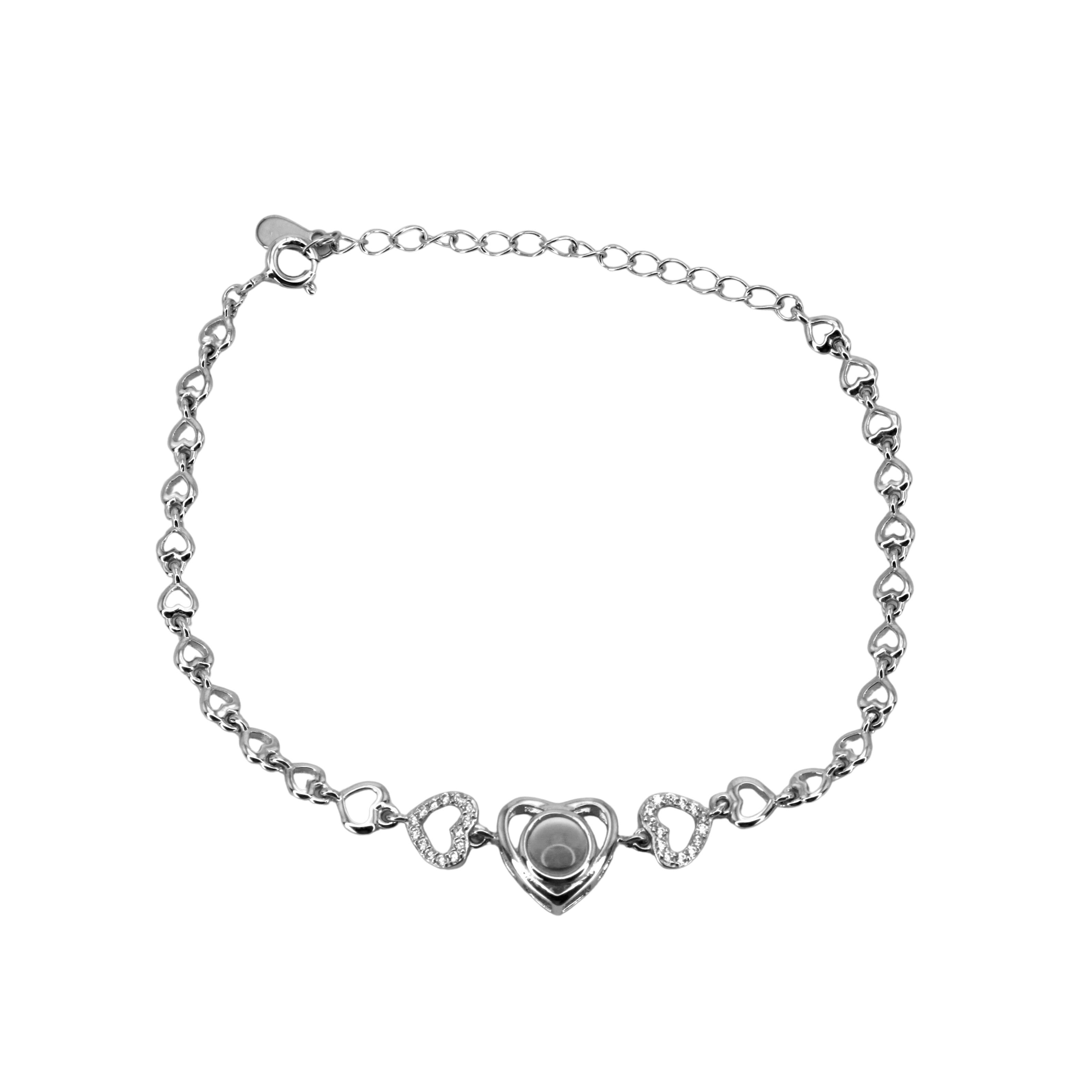 Luxe Diamond Heart Projection Bracelet — designed to inspire your lifestyle. Luxe Diamond Heart Projection Bracelet — designed to inspire your lifestyle.
