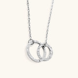 Esme - Classic Hoop Necklace — bringing modern charm to your space. Esme - Classic Hoop Necklace — bringing modern charm to your space.