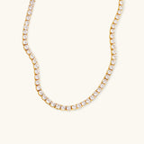 Edith - Diamond Tennis Necklace — crafted for everyday quality. Edith - Diamond Tennis Necklace — crafted for everyday quality.